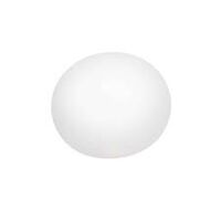 Plafon PALLA 24 ORLICKI DESIGN okrągły z białego szkła