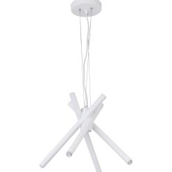 Lampa wisząca LUMEN 33199 SIGMA NOWOCZASNA BIAŁA