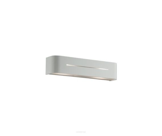 Kinkiet Posta AP2 BIANCO Ideal Lux  051963 posiada metalową oprawę w kolorze białym