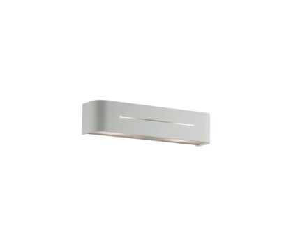 Kinkiet Posta AP2 BIANCO Ideal Lux  051963 posiada metalową oprawę w kolorze białym