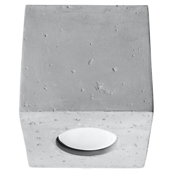 PLAFON QUAD BETON LOFTOWE OŚWIETLENIE Nowoczesna SL.0489 SOLLUX LIGHTING 