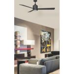 Wentylator sufitowy led VINCA CCT + REMOTE CONTROL czarny ściemnialny z pilotem AZ4452 - 2