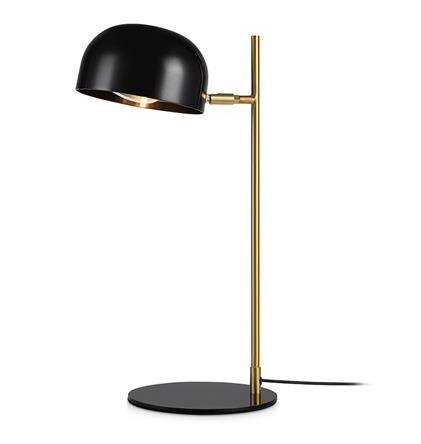 Lampa stołowa POSE 107938 Markslojd MINIMALISTYCZNA w stylu skandynawskim czarny / mosiężny wysokość 49 cm