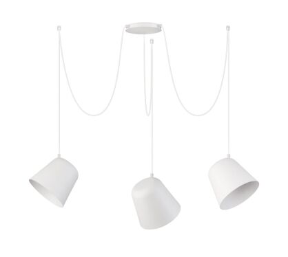 Lampa wisząca JAWA 3 SIGMA 31384 BIAŁA
