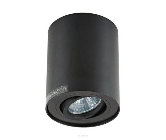 PLAFON lampa wewnętrzna ZUMA LINE Rondoc 20038-BK  Z ALUMINIUM W KOLORZE czarnym NOWOCZESNY  