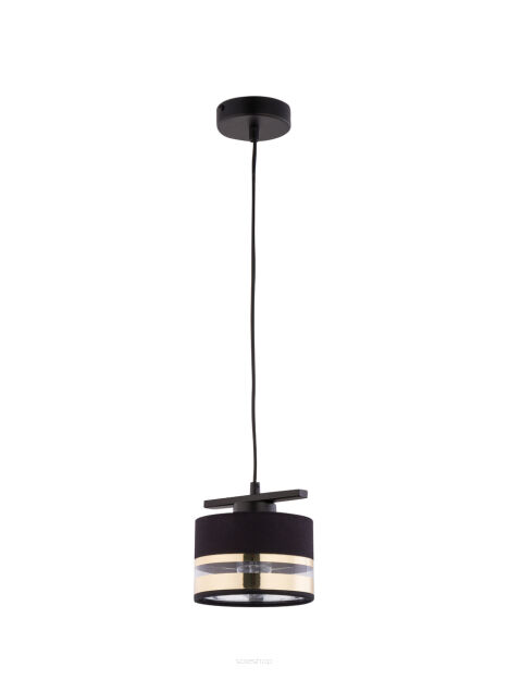 Lampa wisząca SOFIA 1 SIGMA 32163 CZARNA ZŁOTY