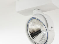 LAMPA SCIENNA -KINKIET LED AR111 BIAŁY RAF - ZESTAW - 4
