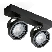 Reflektor Jerry 2 12V LED AZzardo GM4205 BK AZ1368 podwójny regulowane 