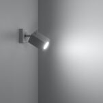 Regulowana Lampa Ścienna Kinkiet MERIDA biały SL.0095 SOLLUX LIGHTING nowoczesny klosze prostokąty - 2