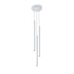 LAMPA WISZĄCA PASTELO 3P Biała Rura Walec Led SOLLUX  Lampa Ścienna NOWOCZESNY stal  SL.0467 metalowa lampa  - 2