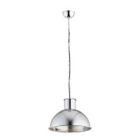 Lampa wisząca EUFRAT 3294 Argon Metalowy półokrągły klosz CHROM