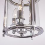 Lampa wisząca New York P03427CH COSMO Light kształtem przypomina latarnię wykonana w stylu nowojorskim - 2