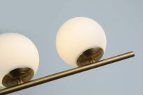 Lampa wisząca SANTANDER AZ4419 Azzardo ZŁOTA Z BIAŁYMI KULAMI - 3