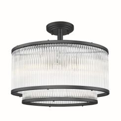 C0528-05H-P7AC SERGIO LAMPA SUFITOWA CZARNA ZUMALINE