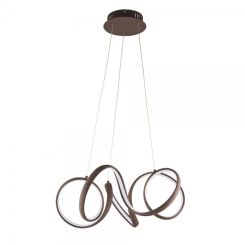 Lampa wisząca SYNERGY brązowa ENDON LIGHTING 81889 