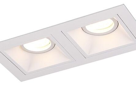 OPRAWA WPUSZCZANA MAXLIGHT HIT II OPRAWA PODTYNKOWA BIAŁA H0081 MAXlight COFNIĘTE ŹRÓDŁO ŚWIATŁA TECHNICZNA