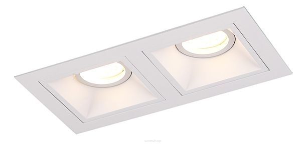OPRAWA WPUSZCZANA MAXLIGHT HIT II OPRAWA PODTYNKOWA BIAŁA H0081 MAXlight COFNIĘTE ŹRÓDŁO ŚWIATŁA TECHNICZNA