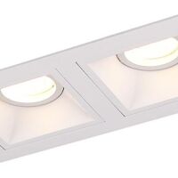 OPRAWA WPUSZCZANA MAXLIGHT HIT II OPRAWA PODTYNKOWA BIAŁA H0081 MAXlight COFNIĘTE ŹRÓDŁO ŚWIATŁA TECHNICZNA