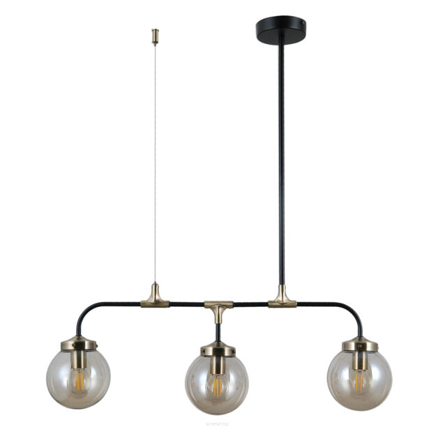 Lampa wisząca Valpena PND-48882-3 Italux kule loft