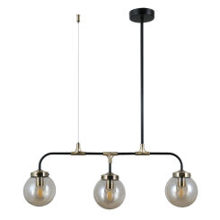 Lampa wisząca Valpena PND-48882-3 Italux kule loft