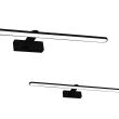 Kinkiet SPLASH BLACK 16W LED ML5723 Milagro ŁAZIENKOWY  CZARNY 80 CM ZAOKRĄGLONY - 4