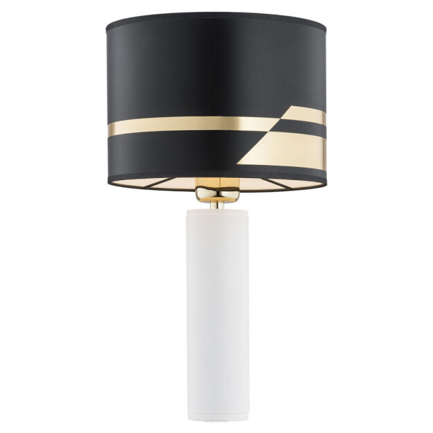 Lampa stołowa ALMADA 4232 Argon elegancka ze złotymi akcentami