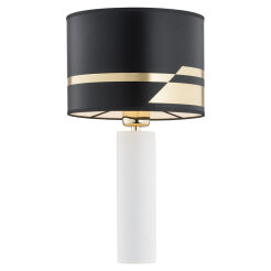 Lampa stołowa ALMADA 4232 Argon elegancka ze złotymi akcentami