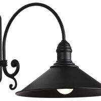 Kinkiet ERBA 633 Argon Czarny loftowy