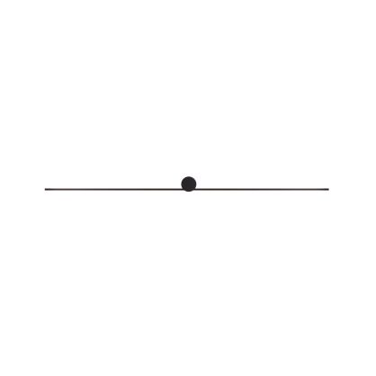 Kinkiet łazienkowy nad lustro LED Pin 15W 700lm 4000K czarny 121cm IP44 8130