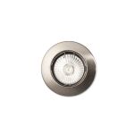 Lampa wpuszczana  JAZZ FI1 NIKIEL Ideal Lux  083087 okrągła aluminiowa ramka kolor niklu wymaga wbudowania w ścianę - 2