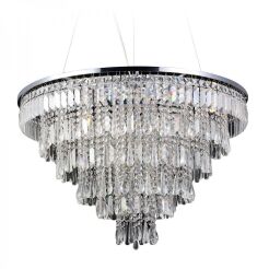 Lampa wisząca Kalabria XL pendant chrome AZ2926