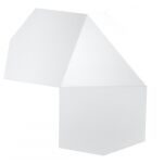 Kinkiet TRE Biały SOLLUX  Lampa Ścienna NOWOCZESNY stal  SL.0424 metalowa lampa  - 2