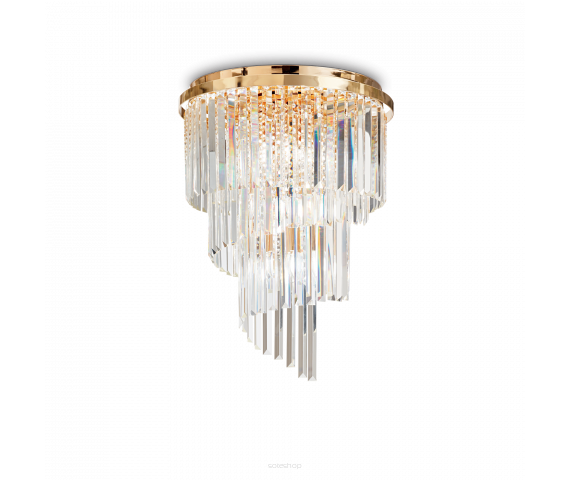 Plafon Carlton PL12 213507 KLASYCZNY IP20 E14 metal Ideal Lux OPRAWA W STYLU KLASYCZNYM