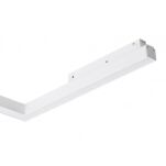 Oprawa narożna do szyny SAGA 30 TRACK MAGNETIC CORNER A 24W MILKY 120 BIAŁA 3000K/4000K - 3