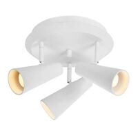 Lampa sufitowa reflektor CREST 108203 Markslojd biała okrągła podsufitka