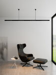 Lampa wisząca LENS LINE section Aquaform 50282 techniczna różne kolory oraz długości nad stół - 4