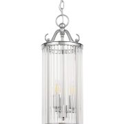 Lampa wisząca BOSTON W3 LUMINA DECO LDP 1235-3 (CHR) Chrom szklane rurki 