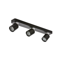 Reflektor Tomi 3  czarny AZzardo  AZ0680 ruchome główki w kształcie tub listwa