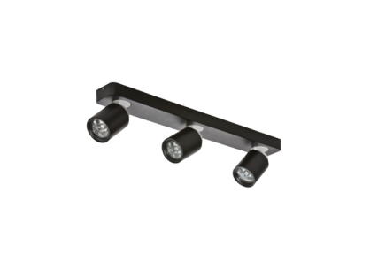 Reflektor Tomi 3  czarny AZzardo  AZ0680 ruchome główki w kształcie tub listwa