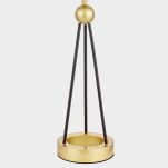 Lampa stołowa BELFORTE LDT 5527 (GD+BK) Lumina Deco  - 3