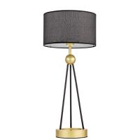 Lampa stołowa BELFORTE LDT 5527 (GD+BK) Lumina Deco 