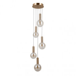 Lampa wisząca Strela PND-34378-5S-HBR Italux