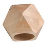 Kinkiet WOODY SL.1008 SOLLUX LIGHTING geometryczny drewniany G9 - 2