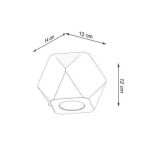 Kinkiet WOODY SL.1008 SOLLUX LIGHTING geometryczny drewniany G9 - 3