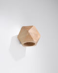 Kinkiet WOODY SL.1008 SOLLUX LIGHTING geometryczny drewniany G9 - 4