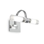 Kinkiet Double AP2 CROMO Ideal Lux  008851 z metalu i ma kolor chromu idealna nad lustro - 2
