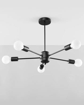 Lampa wisząca LANGO SL.1022 Sollux Lighting minimalistyczna 5x E27