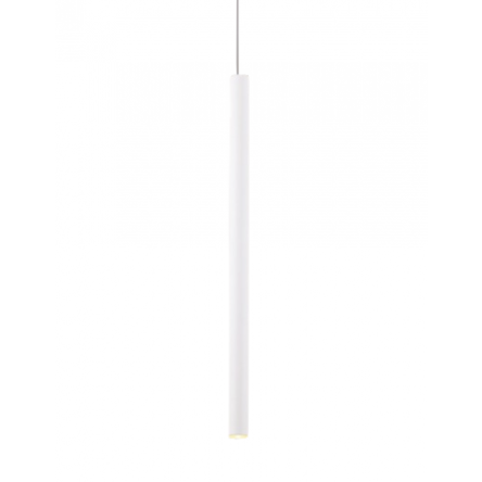Lampa wisząca Organic P0202  Maxlight tuba biała długa LED  