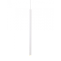 Lampa wisząca Organic P0202  Maxlight tuba biała długa LED  