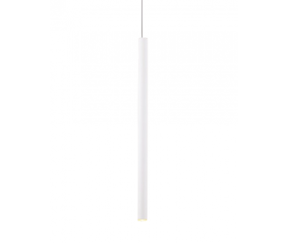 Lampa wisząca Organic P0202  Maxlight tuba biała długa LED  